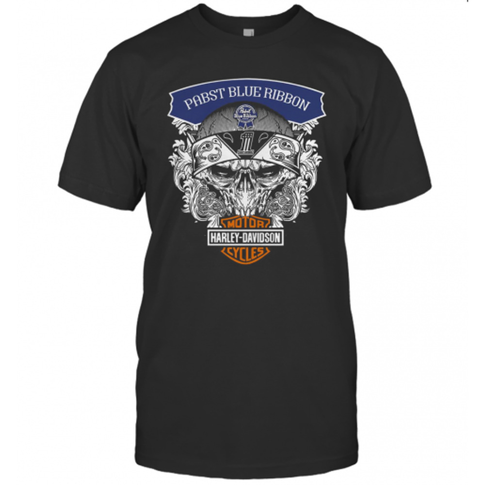 Harley Davidson Pabst Blue Ribbon T-Shirt